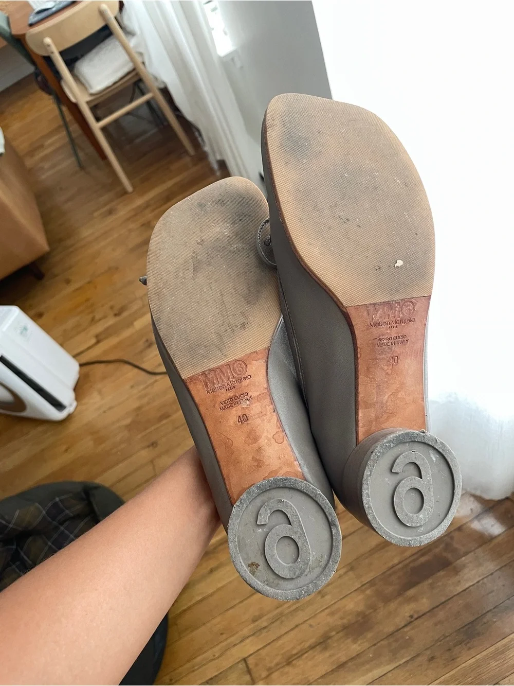 MM6 Maison Margiela Anatomic Ballet Flats - Picture 3 of 4